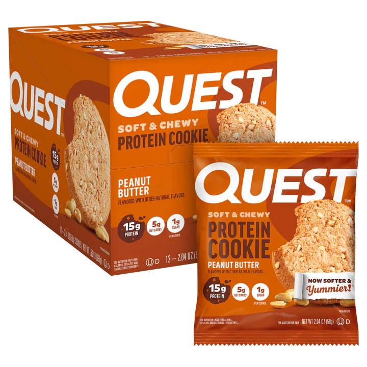 PEANUT BUTTER PROTEIN COOKIES