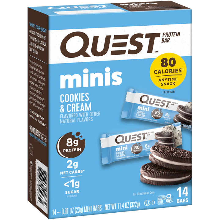 MINI COOKIES & CREAM PROTEIN BARS